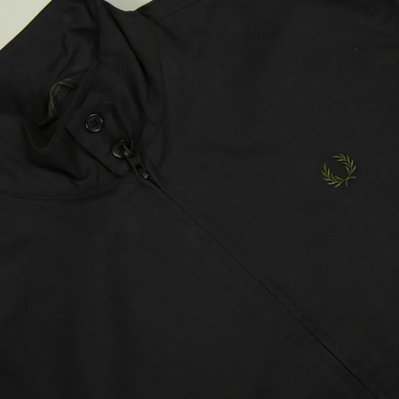 Fred Perry Harrington Jacket - Black-2